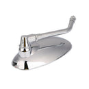 2PCS Motorcycle Oval Chrome Rear View Glass Mirror For Ducati KTM Kawasaki FT