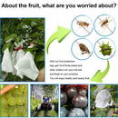 100Pcs Fruit Protection Bag, Non-Woven Net Barrier Bag Garden Plant Flower