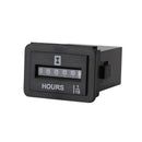 Generator Sealed Truck Tractor Hour Meter Rectangular Hour Counter DC 10V-8