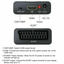 1080P SCART to HDMI Video Audio Upscale Converter HD Receiver TV (US) A