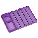Nail Art Brushes Pen Holder Stand for 5 Makeup Nail Art Brush Paint Palette