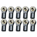 10PCS Metal M4 Link Tie Rod End Ball Joint for 1/10 RC CAR AXIAL SCX10-II 9 F5C8