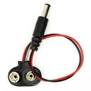 4pcs 9V Battery Snap Connector to DC Power Adapter for Arduino