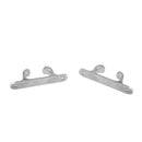2 x Straight Fairlead Stainless Steel Sailing Boat Deck Cleat Bow Chock