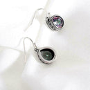 Women's Colorful Stud Earrings Small Water Drop Ear Decor Fashion Jewelry P V1P1