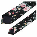 Classic Wedding Gifts Floral Print For Men Suit Neck Tie Cravat Cotton 1#
