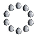 10 Pcs Clear Crystal Ball Prism Suncatcher Rainbow Pendants Rainbow Maker HaE8E4