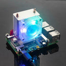 Raspberry Pi 40mm LED CPU Cooling Fan 5mm Copper Tube Cooler Tower Heatsink