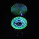 Outdoor Camping/Hiking Navigation Compass Brass Pocket Watch Style Ring Keychain