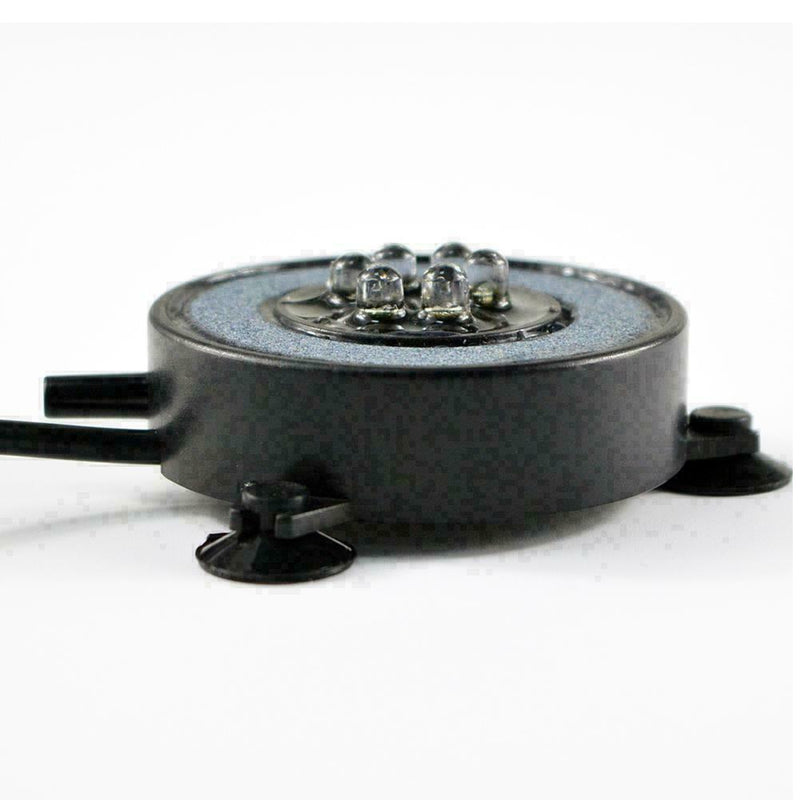 6 LED Submersible Bubble Light Air Stone For Aquarium Curtain Fish Pump Tan Q0D0