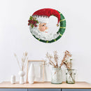Christmas Tree Glass Showcase Waterproof Wall Crystal Window Stickers (H) A