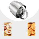 5PCS Round Circle Stainless Steel Cookie Cutter Biscuit DIY Baking Pastry Mould