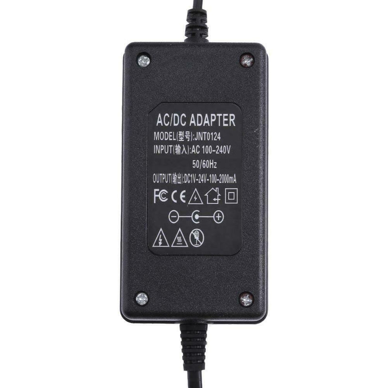 AC to DC Adapter 3-24V 2A Adjustable Power Supply Motor Speed Controller US