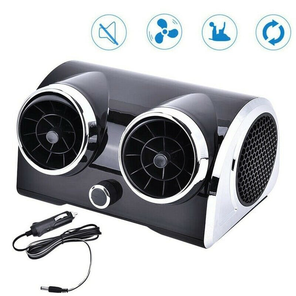 12V New Car Bladeless Electric Car Cooling Fan Motor Cooling Portable Deskt