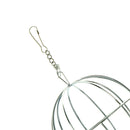 Stainless Steel Round Sphere Food Feed Dispenser Rabbit Pet Hanging Ball Toys SE