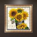 5D Diamond Sunflower Painting Embroidery DIY Needlework Cross Stitch Kit