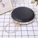 18cm Metal Round Box Frame Handles for DIY Handbags Kiss Lock Buckle Evening Bag