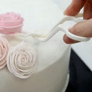 Plastic DIY Tool Flower Lifter Sugarcraft Scissor Fondant Cake Edge Decorating #