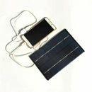 6V 4.2W Solar Panel Charger Polycrystalline Solar Cell Solar Mobile Charger I8D4
