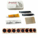 Protable Bike Flat Tire Tyre Repair Tool Set Rubber Patch Glue Lever Fix Kits