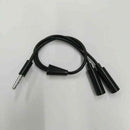 3.5mm Y Splitter Audio Adapter 1 Male Plug to 2 Dual Female Jacks