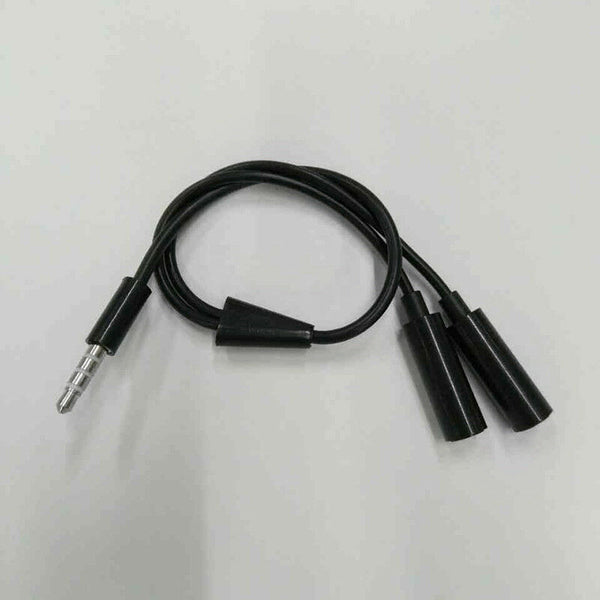 3.5mm Y Splitter Audio Adapter 1 Male Plug to 2 Dual Female Jacks