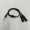 3.5mm Y Splitter Audio Adapter 1 Male Plug to 2 Dual Female Jacks