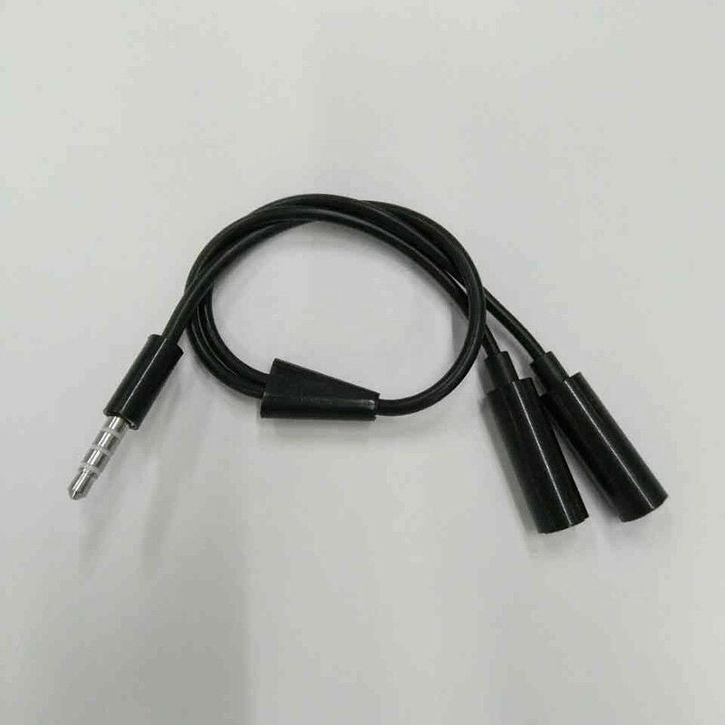 3.5mm Y Splitter Audio Adapter 1 Male Plug to 2 Dual Female Jacks