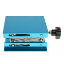 Alumina Lab Lifting Scissor Jack Platform 100x100x150mm - Blue