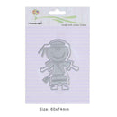 Cartoon Boy Metal Cutting Dies Stencil DIY Scrapbook Paper Card Craft