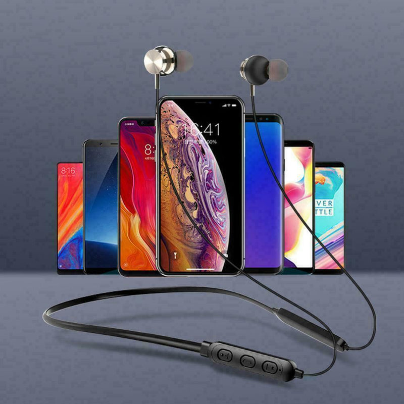 Sport Earphones Headset Wireless Bluetooth Magnetic Headphones G1D1