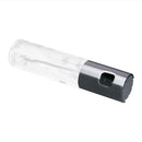Stainless Steel Glass Oil Pump Spray Fine Bottle Olive Can Tool Pot Cooking A