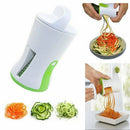 1 pc Spiral Funnel Vegetable Grater ABS Stainless Steel Carrot Cucumber Sli W5U6