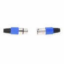 5 Pair Metal Female/Male XLR 3-Pin Jack Socket Plug Audio Connector