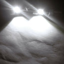 2X White Motorcycle SSE LED Bolt Lamp Car Universal License Plate Light S Gw