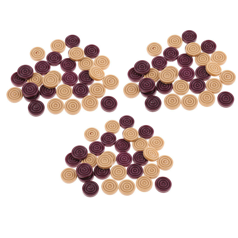 96x 15mm Table Chess Game Pieces Checkers for Kids School Teaching Toys Gift