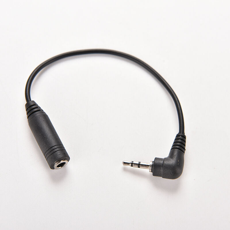 2.5mm Male Plug to 3.5mm Female Jack Stereo AUX Audio TRS Adapter Converter SEA~