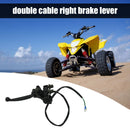 For 50cc 110cc ATV Quad Bike 7/8 Dual Pull Right Brake Lever with Parking Brake
