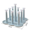 Cup Holder Creative Living Room Drain Storage Rack Glass Plastic Cup Drain  Q2J1