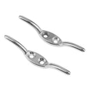 67mm Rope Cleat Stainless Steel Boat Dock Deck Marine Yacht Line Flag Anchor