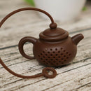 Creative Silicone Tea Bag Tea Pot Shape Tea Filter Safely Cleaning Infuser  R3D6