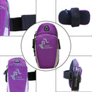 Sports Running Jogging Gym Armband Bag Case Cover Holder(purple) A