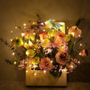 1m 10LED Solar Wine Bottle String Light Wedding Cork Garland Fairy Lamp