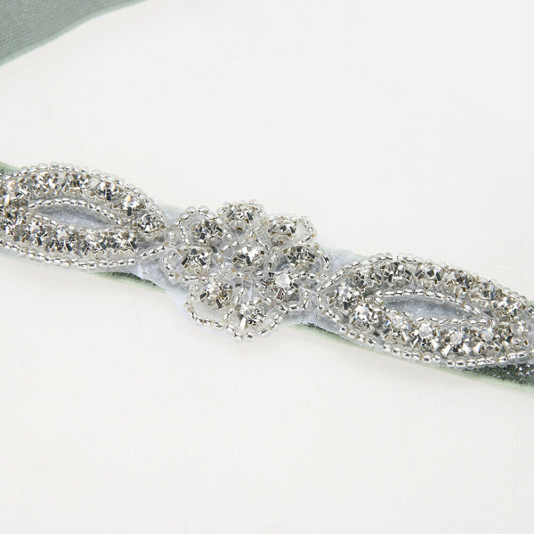 Baby Infant Kids Glittery Crystal Rhinestone Headband Hairband Head Wrap #gib
