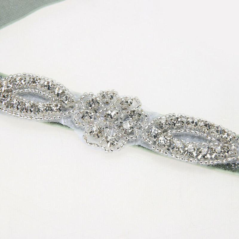 Baby Infant Kids Glittery Crystal Rhinestone Headband Hairband Head Wrap