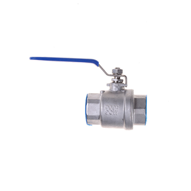 1/2" Female SS 304 Stainless Steel Full Port Ball Valve Vinyl Handle WOG1000 Ew