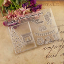 Christmas tree Xmas Gift bags Stamps Clear DIY Craft Photo Album Decorative ME