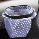 Cars Portable Rubbish Bin Car Organizer Trash Bag Rack Auto Car Hanger Vehi
