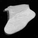 200 Pcs Disposable Plastic Massage / Spa Liners Covers Foot Socks White 35x30cm