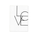 Unframed Modern Art Canvas Oil Painting Nordic Style LOVE Print Wall Decor M